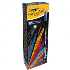 Bic Keçe Uç Kalem  İnterstiy 12 Renk Mavi 942070