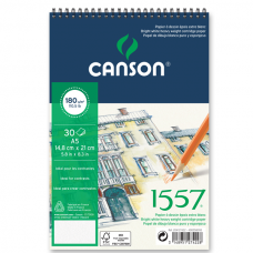 Canson 1557 Resim Ve Çizim Blok 180 GR A5 20 YP Üstten Spiralli