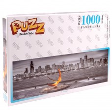 Keskin Color Puzzle 1000 Parça 34x96 Panoramik Yap.Chicago