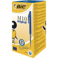 Bic Tükenmez Kalem M10 Basmalı 50 Li Mavi