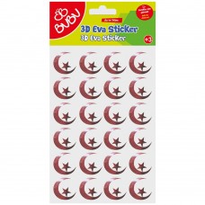 Bu-Bu Simli Eva Sticker Yvr.Türk Bayrağı BUBU-STS048