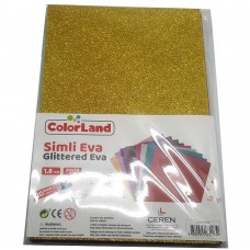 Colorland Eva Simli 1,8 MM 10 Renk 20x30 Cm