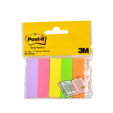 Post-it İndeks 100 YP 15x50 Fosforlu 5 Renk 670-5