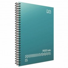 Gıpta Fresco Spiralli Plastik Kapak Defter A4 120 YP Kareli 4939