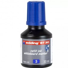 Edding Tahta Kalem Mürekkebi Damlalıklı Ekonomik 30 ML Mavi 2 Li BT30