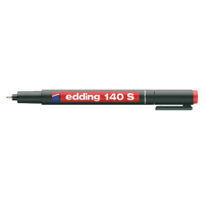 Edding Asetat Kalemi Permanent S Seri 0.3 MM Kırmızı 140 S