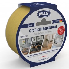 Mas Çift Taraflı Köpük Bant 50 MM  x 5 M 2646