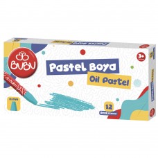 Bu-Bu Pastel Boya 12 Renk BUBU-PAS001