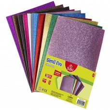 Bu-Bu Eva Simli Yapışkanlı 20x30 Cm 1.8 MM 10 Renk BUBU-EV0038