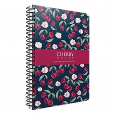 Gıpta Cherry Spiralli Sert Kapak Defter 17x24 120 Yp. Kareli