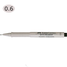 Faber-Castell Çizim Kalemi Ecco Pigment 0.6 MM Siyah 16 66 99