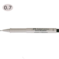 Faber-Castell Çizim Kalemi Ecco Pigment 0.7 MM Siyah 16 67 99