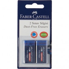 Faber-Castell No:24 Orta Boy Mavi Sınav Silgisi 2 li Fiyatı
