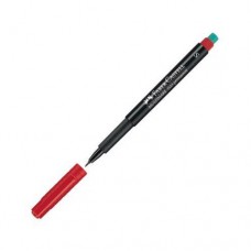 Faber-Castell (S) Kırmızı Permanent Kalem 152321 Fiyatı