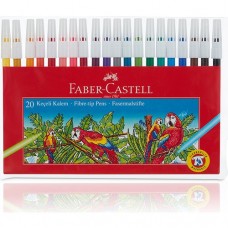Faber-Castell Keçeli Kalem 20 Renk Yıkanabilir Fiyatı