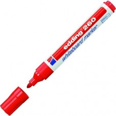 Edding 260 Beyaz Yazı Tahtası Kalemi Kırmızı 4 Adet Fiyatı