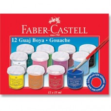 Faber Castell Guaj Boya 12 Renk 15 ml Fiyatı - Taksit Seçenekleri